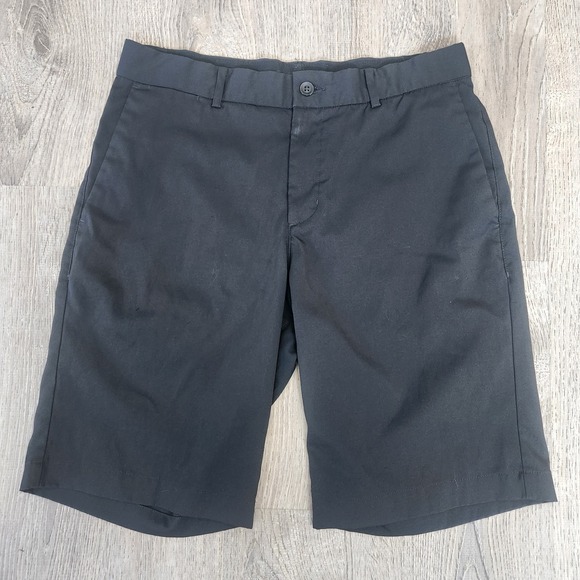 Nike Other - Nike Dri-Fit Men's Flat Front Golf Casual Shorts Black Size 30 Medium READ